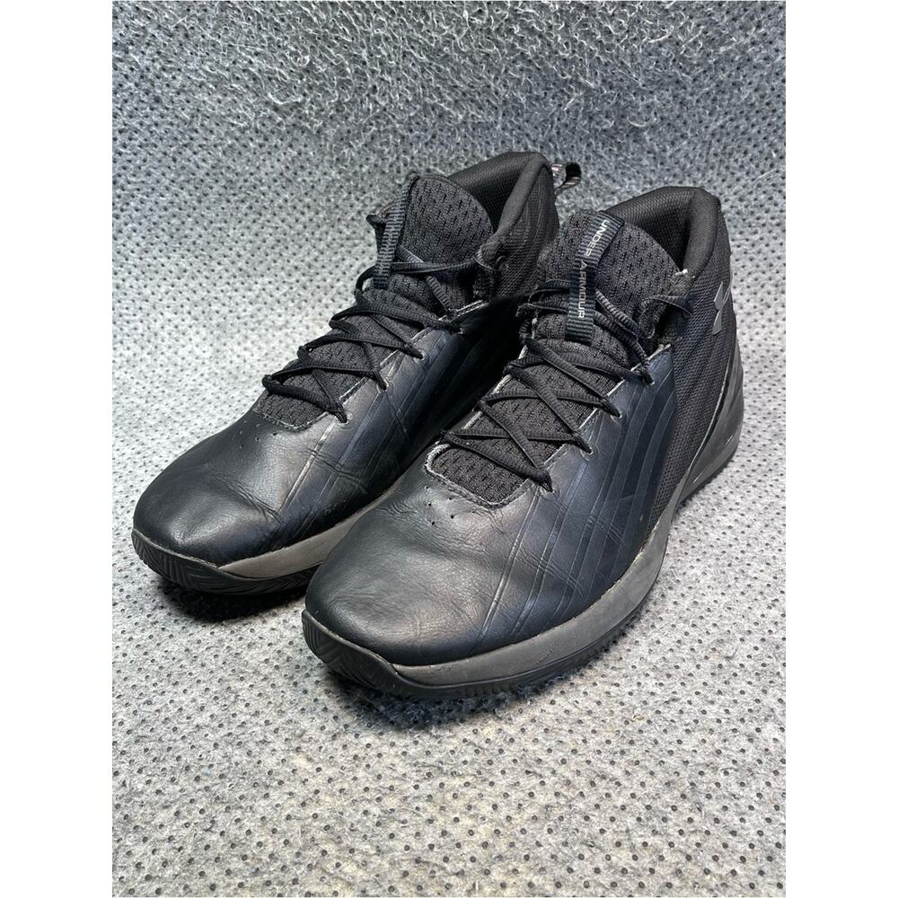 Under Armour Lockdown 3 Black Shoes Size 13 Men’s - Picture 3 of 12